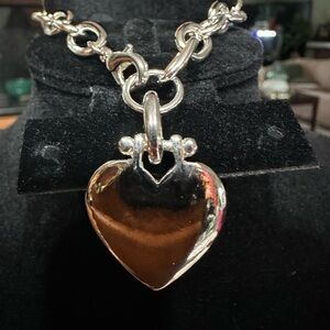 Silver Heart Bracelet